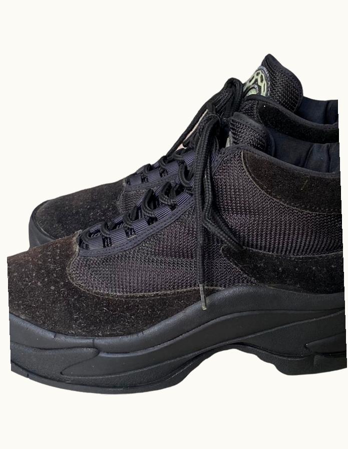 Issey Miyake Issey Miyake Futuristic High Top Sneakers S/S 1998