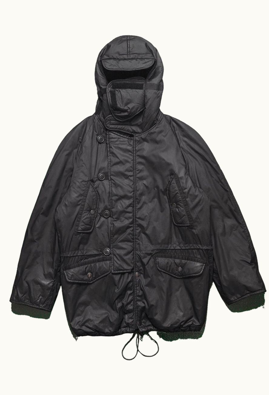 Issey Miyake Issey Miyake Riot Mask Padded Nylon Parka A/W 1999