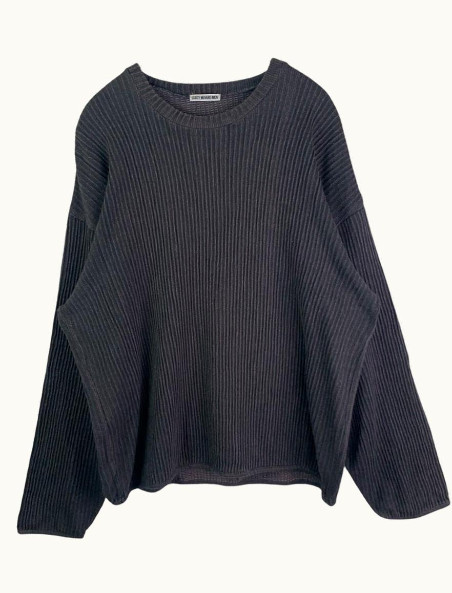 Issey Miyake Issey Miyake Textured Rib Knit Jumper A/W 2001