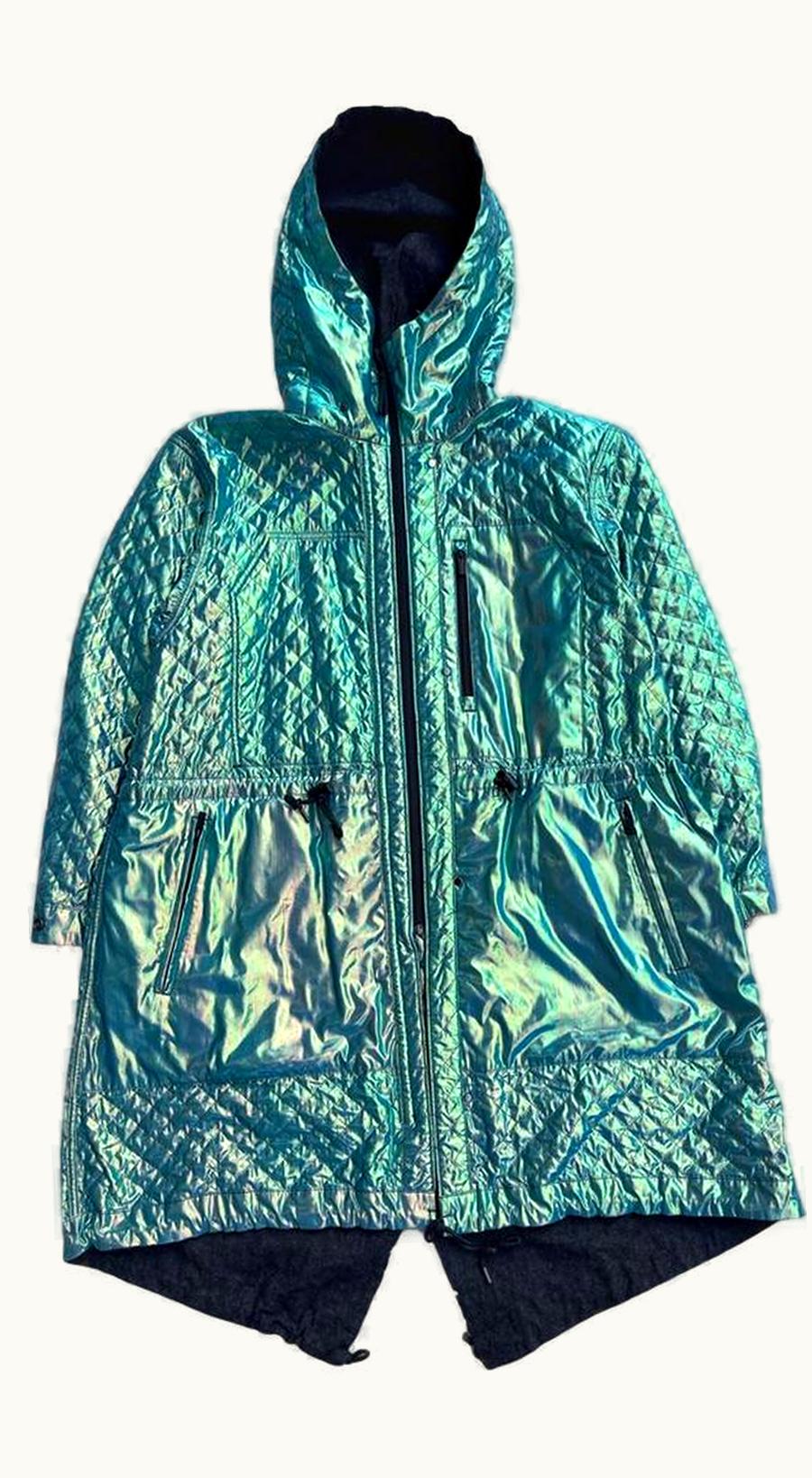 Issey Miyake Issey Miyake Iridescent Reversible Fishtail Parka A/W 2014