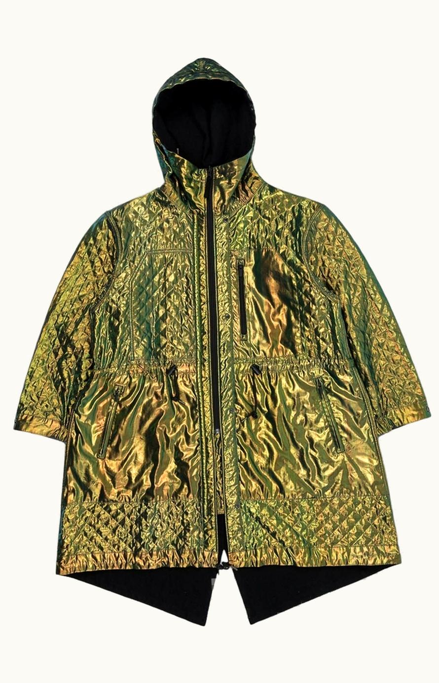 Issey Miyake Issey Miyake 'aurora' Reversible Fishtail Parka A/W 2014