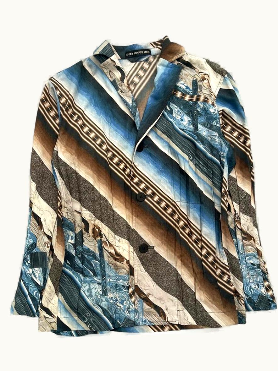 Issey Miyake Issey Miyake Desert Pleated Setup Shirt S/S 2018