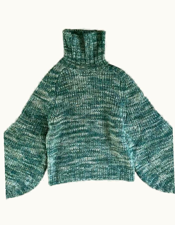 Dries Van Noten Dries Van Norten Mohair Balloon Sleeved Turtleneck A/W 2009