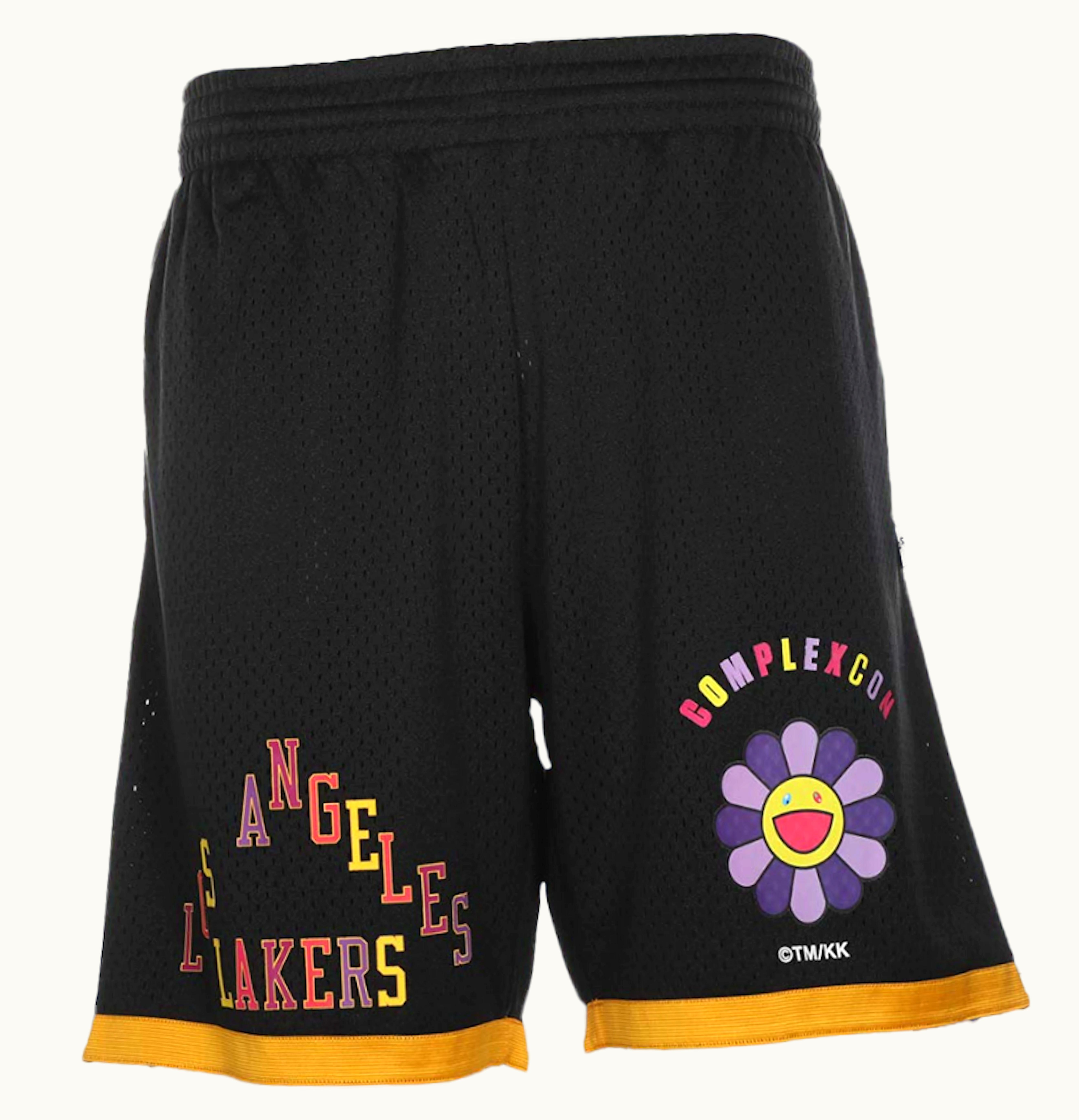 Takashi Murakami Takashi Murakami ComplexCon x LA Lakers MN Basketball Shorts Black