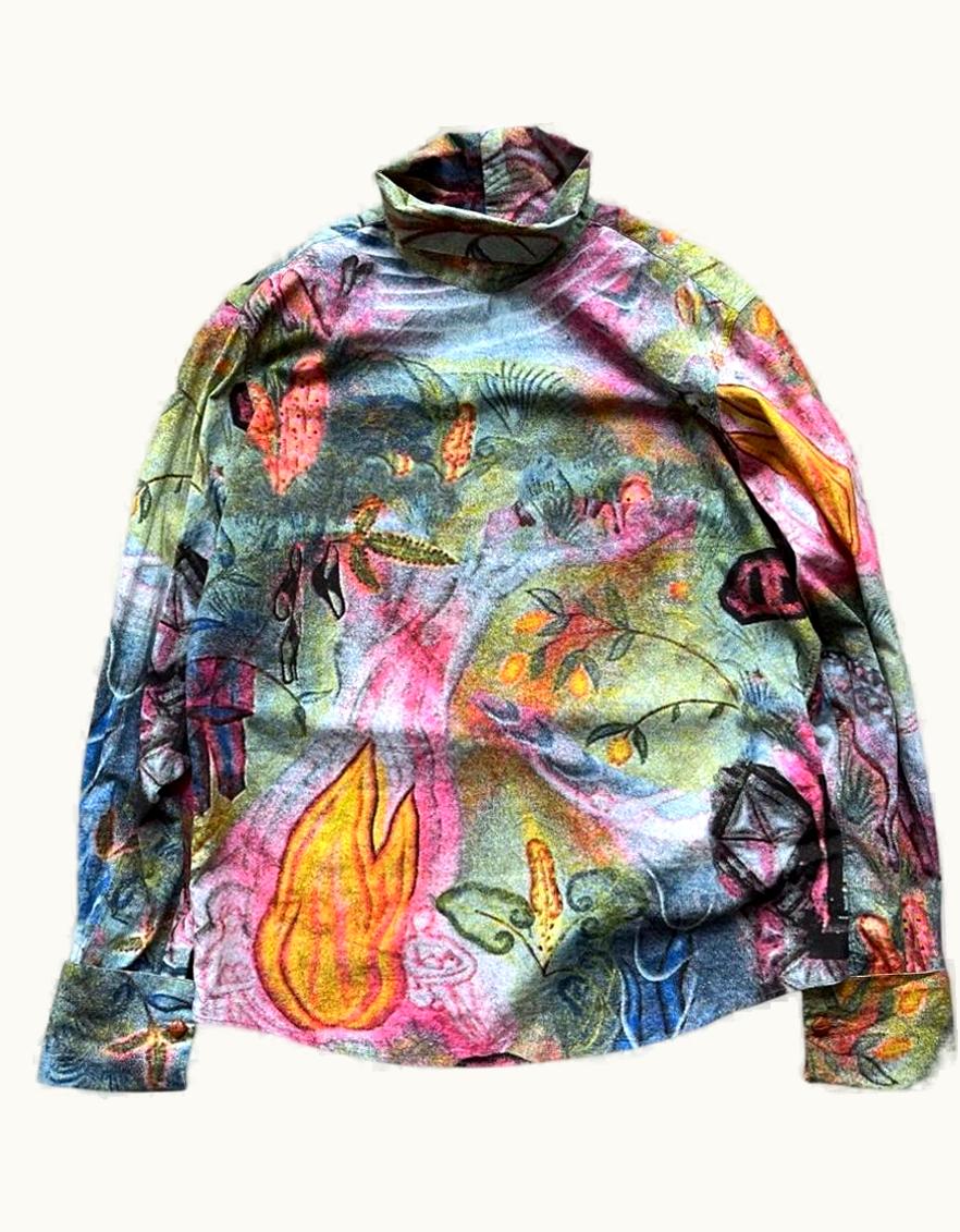 Dries Van Noten Dries Van Noten Turtleneck Polo With Cufflinks A/W 2012