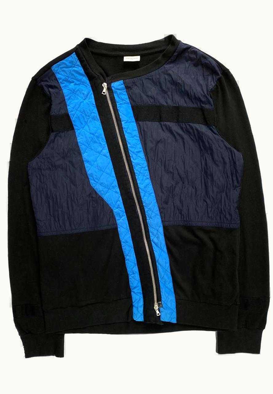 Dries Van Noten Dries Van Noten Quilted Patch Zipped Sweater A/W 2014