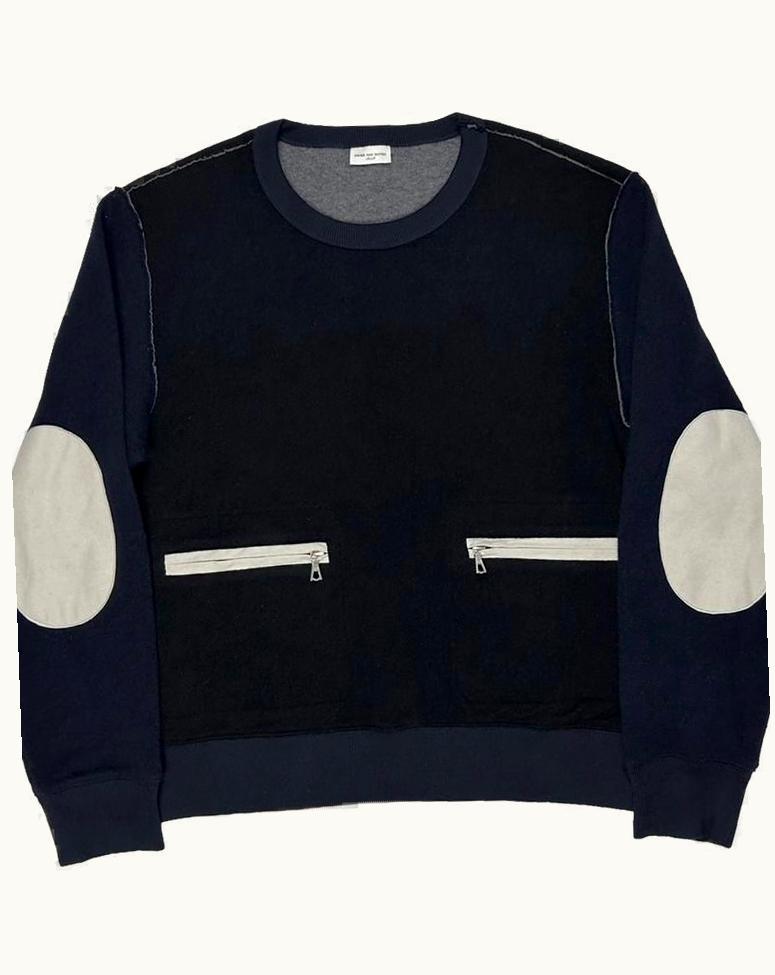 Dries Van Noten Dries Van Noten Double-Zip Colour Block Sweater A/W 2015