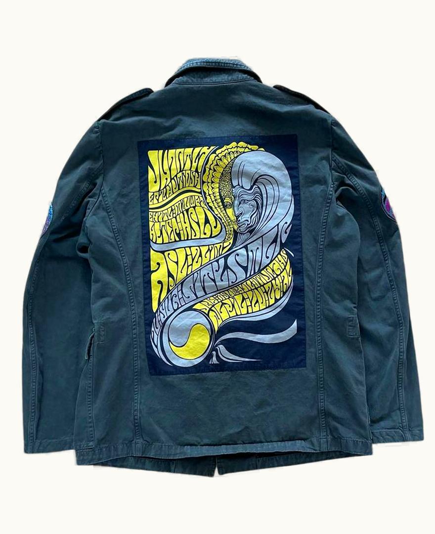 Dries Van Noten Dries Van Noten Psychedelic Military Field Jacket A/W 2016