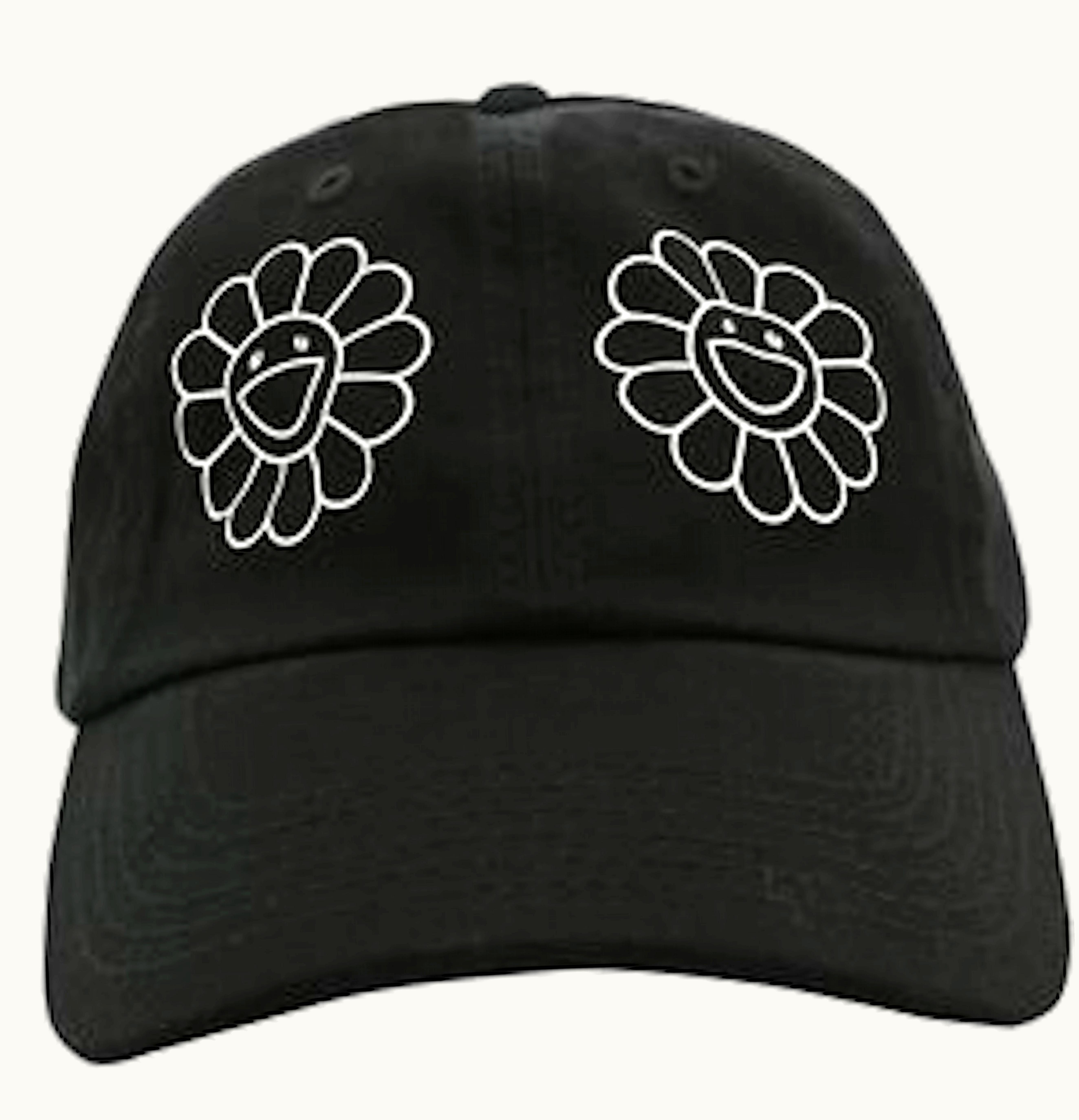 Takashi Murakami Complexcon Flower Hat Black