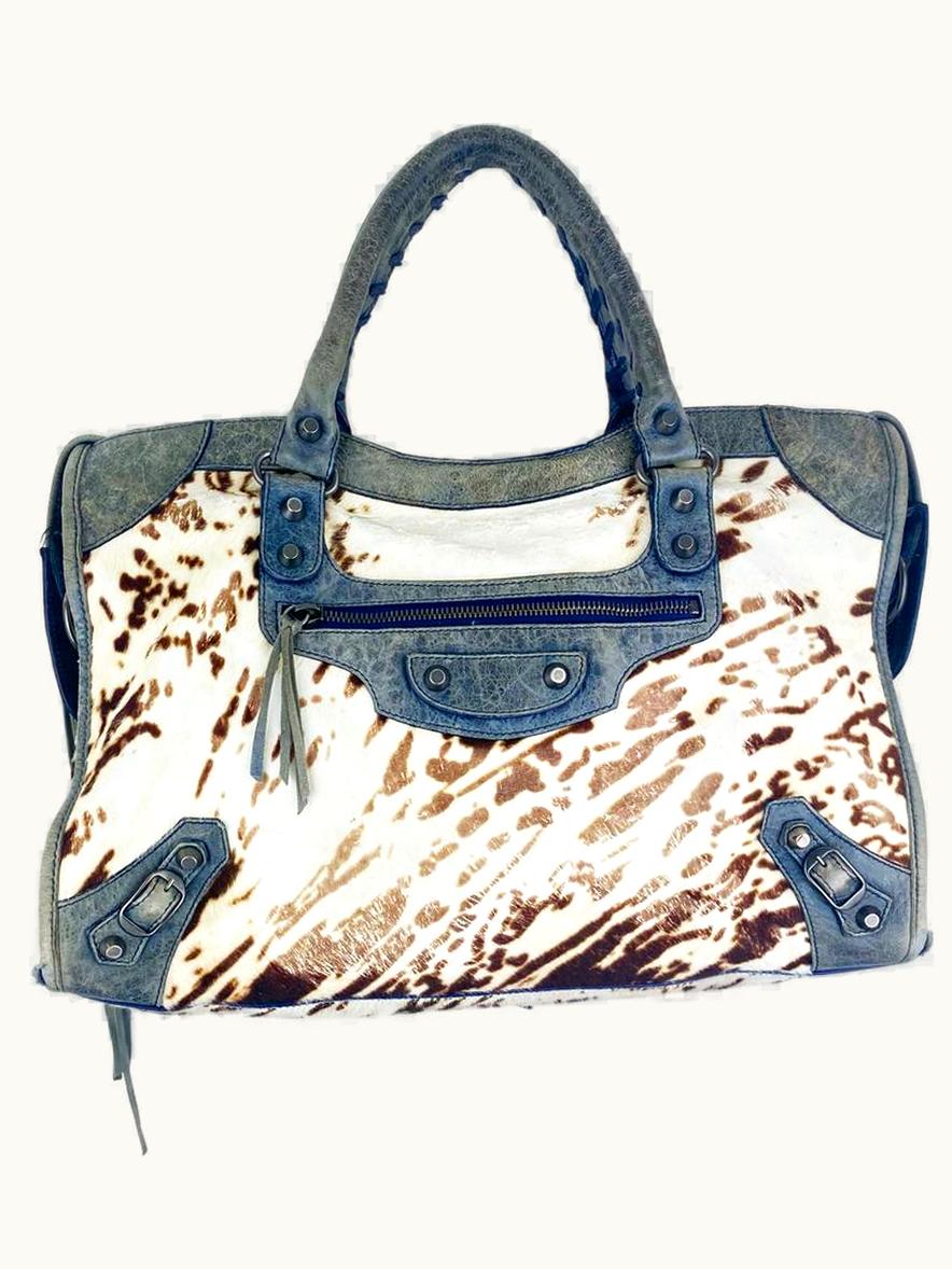 Balenciaga Balenciaga 10th Anniversary Cow Hide City Bag S/S 2010