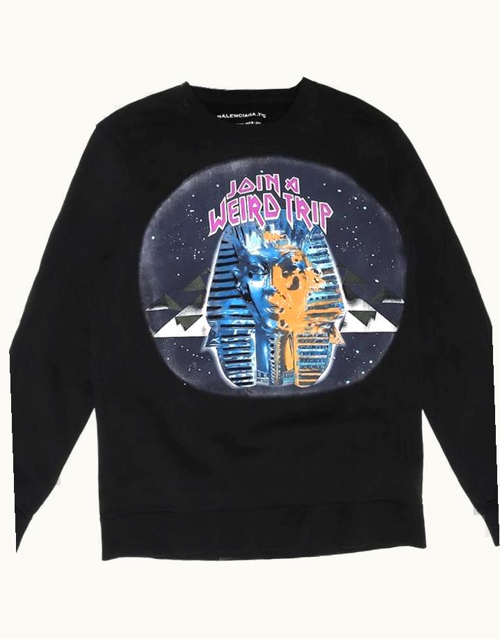 Balenciaga Balenciaga Egyptofunk Join A Weird Trip Jumper A/W 2013