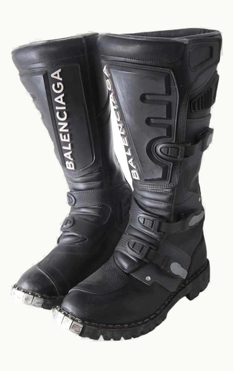 Balenciaga Balenciaga Dirty Moto Cross Boots A/W 2017 UZ1087987