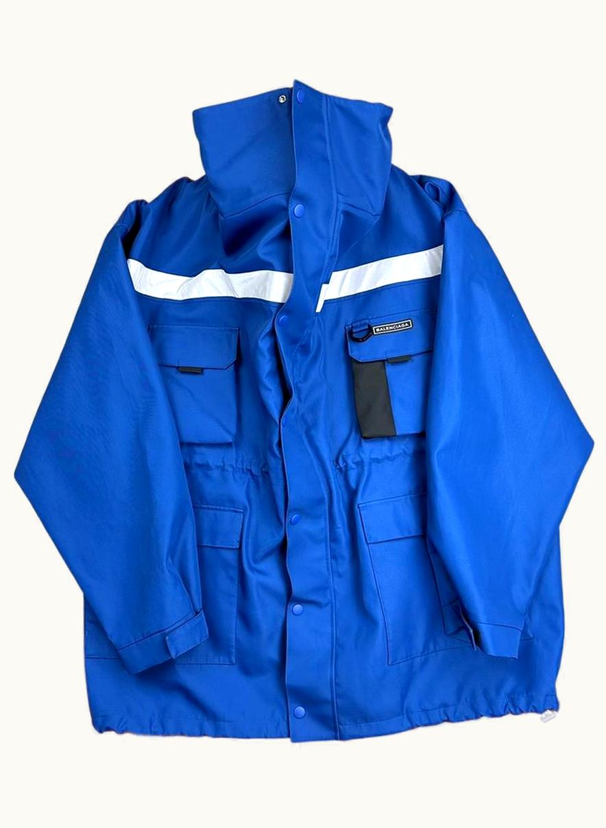 Balenciaga Balenciaga 'profil Power Of Dreams' Collar Neck Jacket S/S 2018