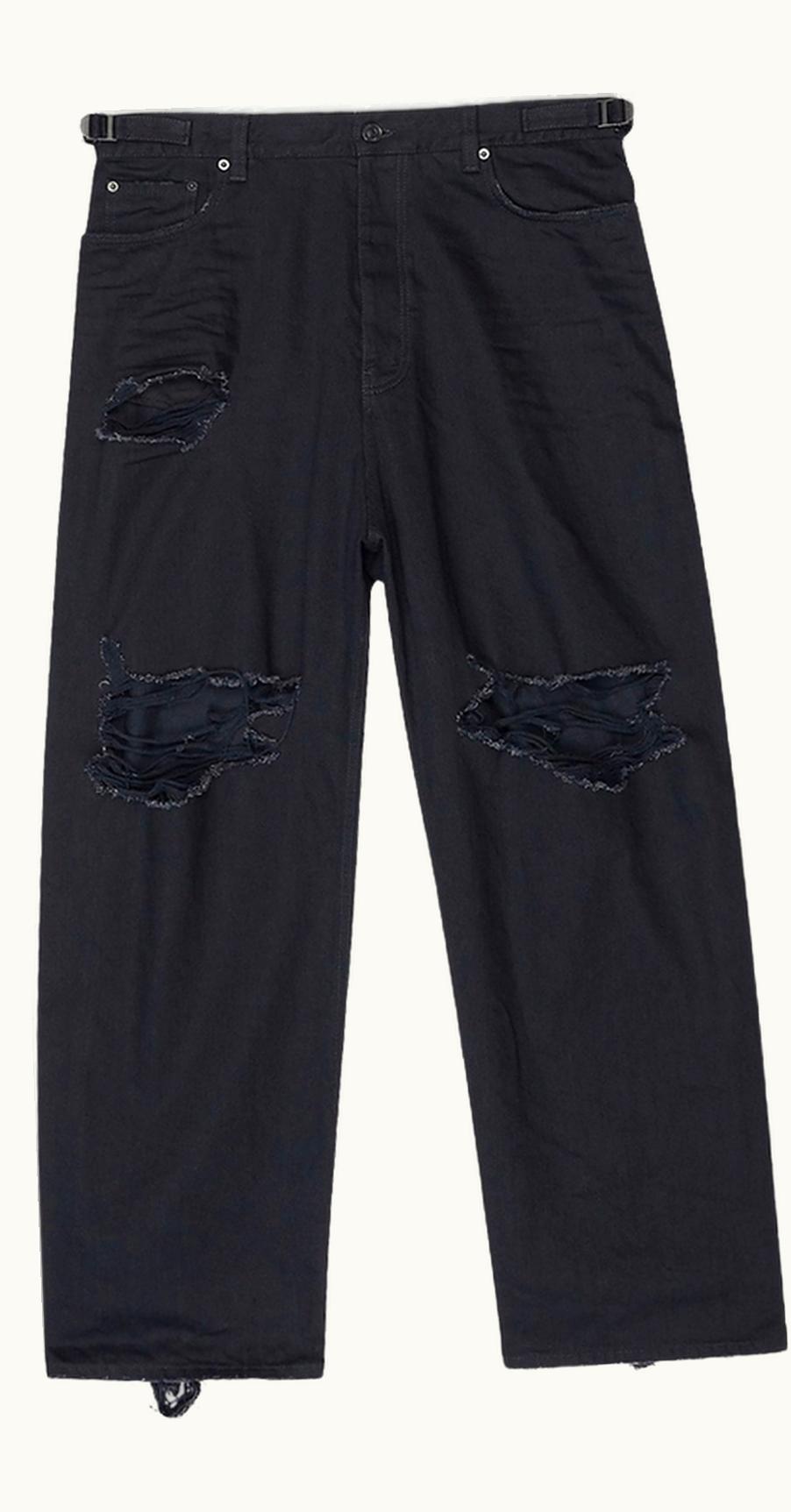 Balenciaga Red Carpet Destroyed Baggy Denim Jeans S/S 2022