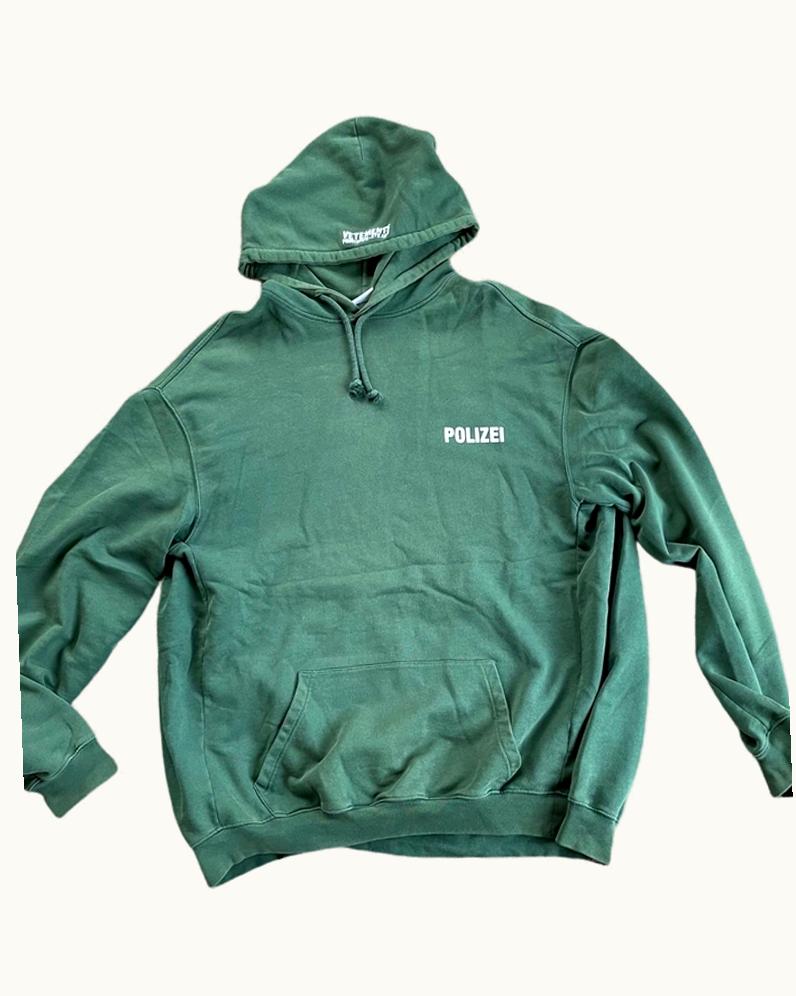 VETEMENTS Vetements Polizei Hoodie S/S 2016