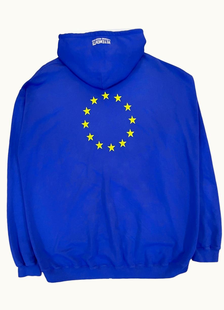 VETEMENTS Vetements Europa Star Oversized Hoodie A/W 2018