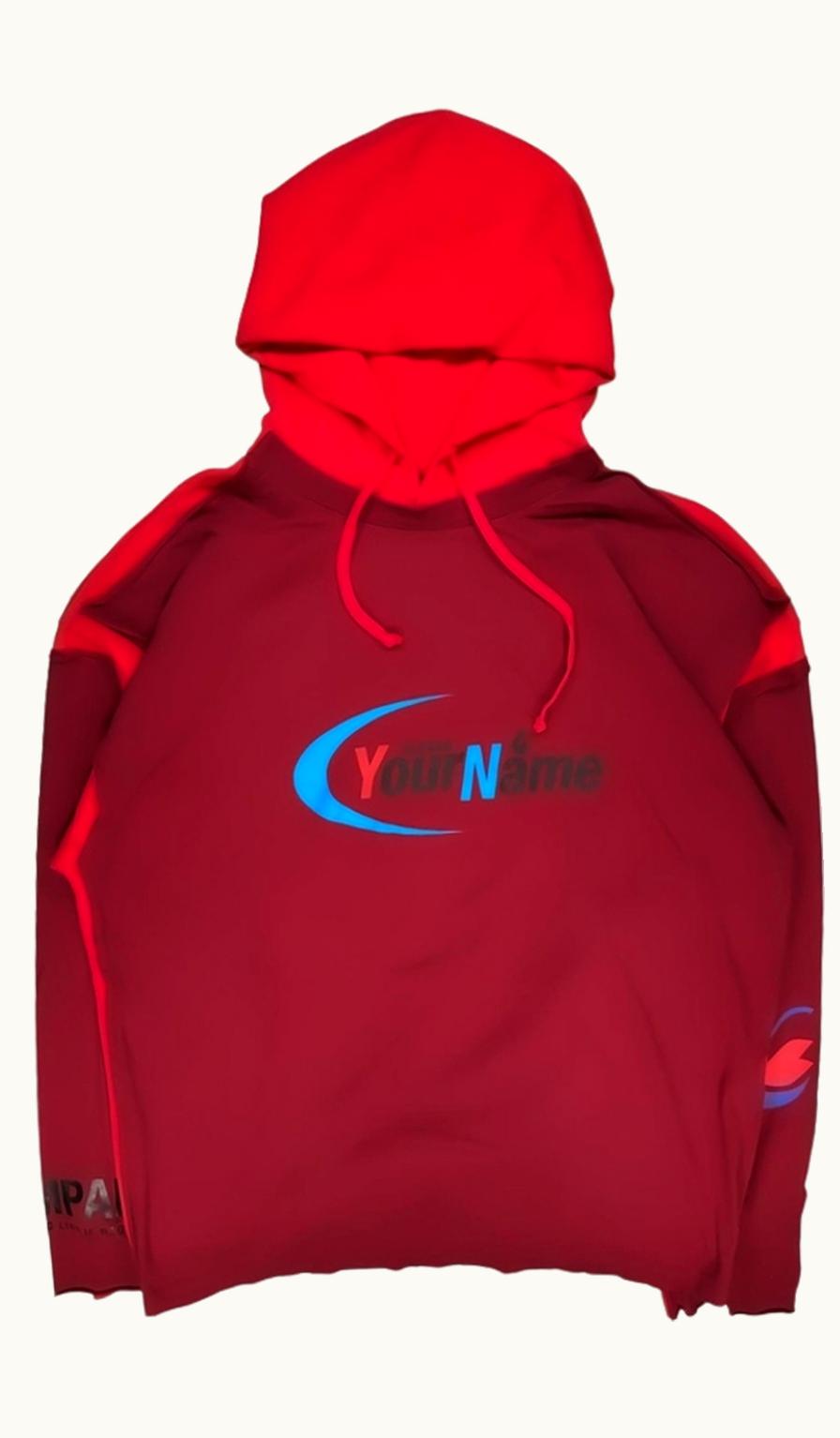 VETEMENTS Vetements 'your Name' Reconstructed Hoodie S/S 2019