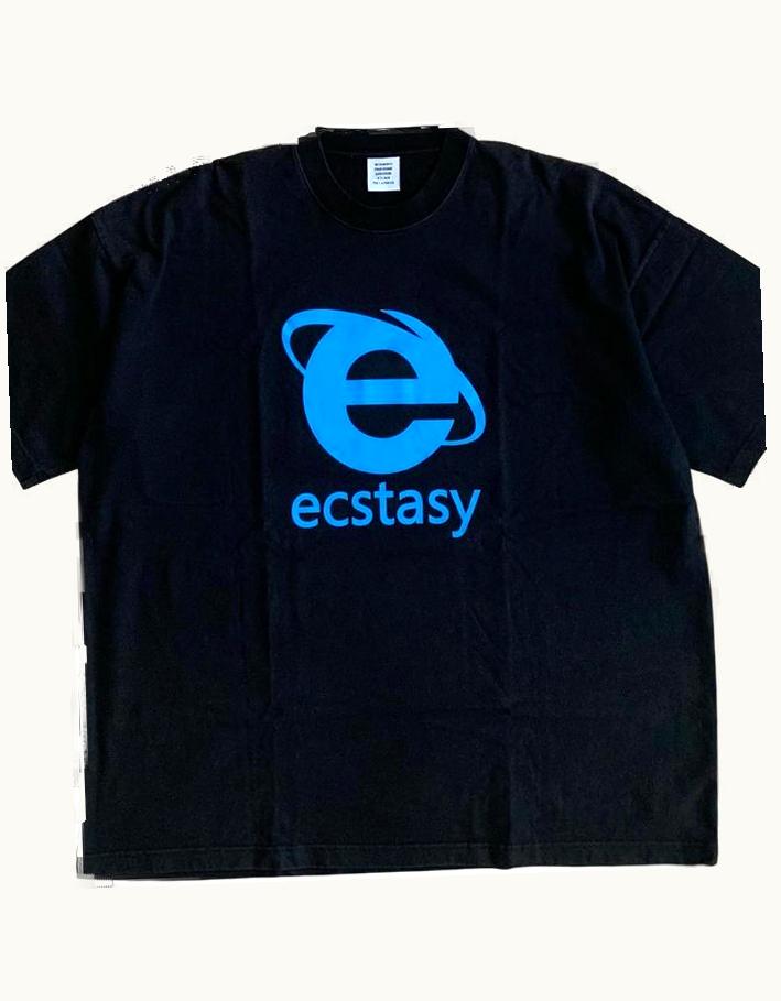 VETEMENTS Vetements Ecstasy Internet Explorer T-Shirt S/S 2020