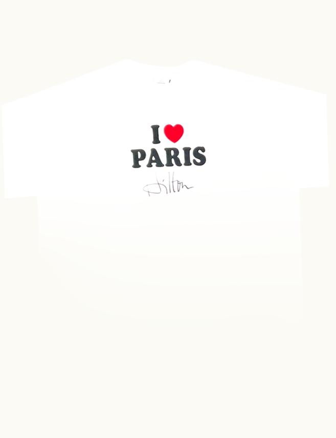 VETEMENTS Vetements I Love Paris Hilton Oversized T Shirt S/S 2020