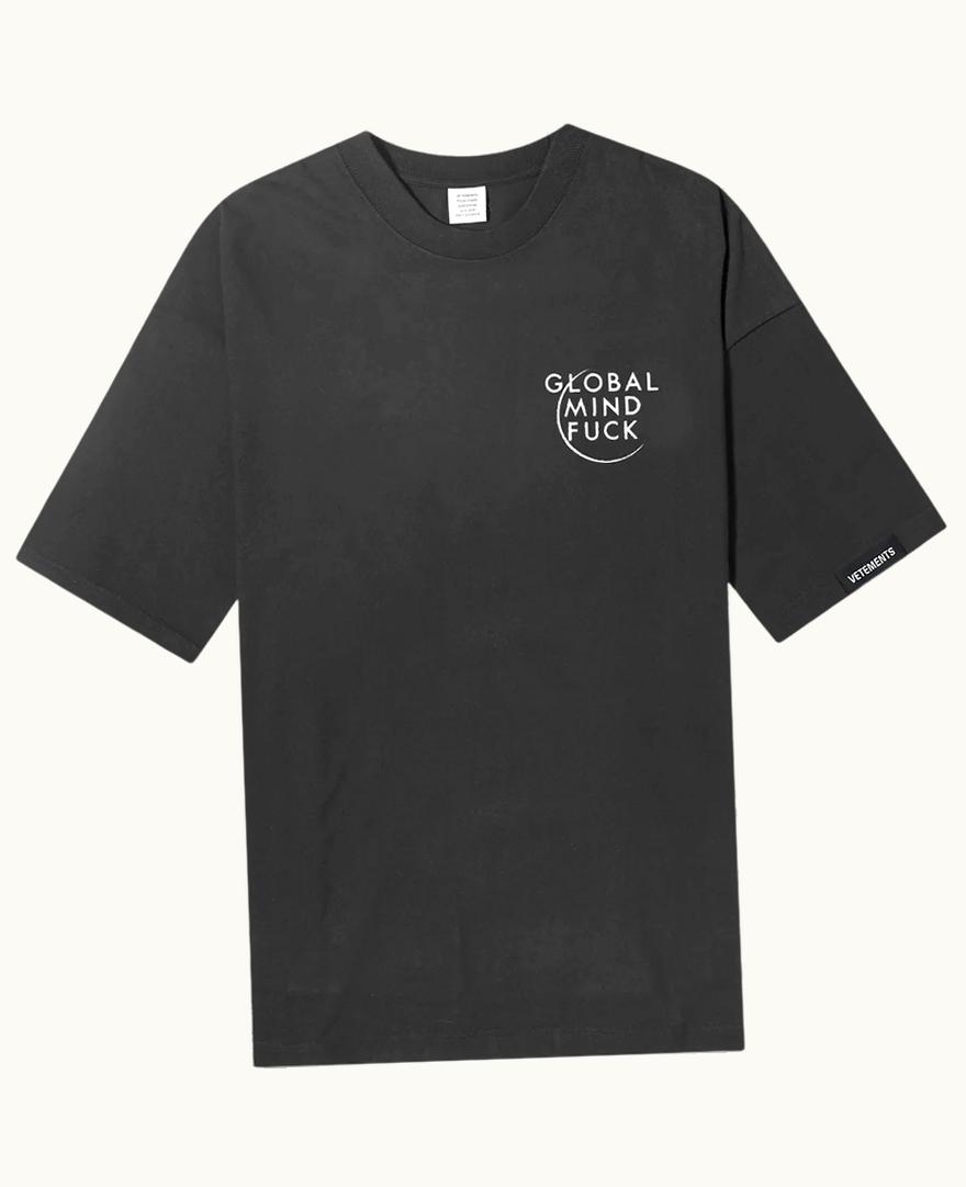 VETEMENTS Vetements Global Mind Fuck T-Shirt S/S 2020