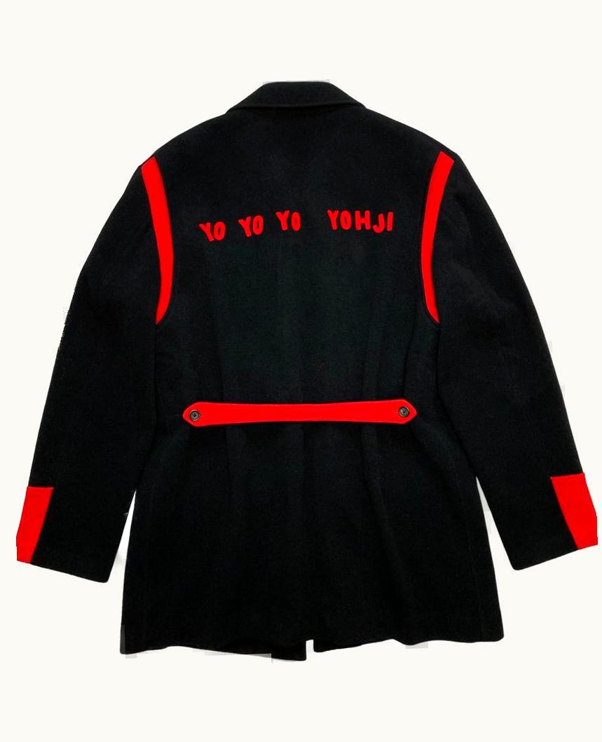 Yohji Yamamoto Yohji Yamamoto “yo Yo Yo Yohji” Coat A/W 1990
