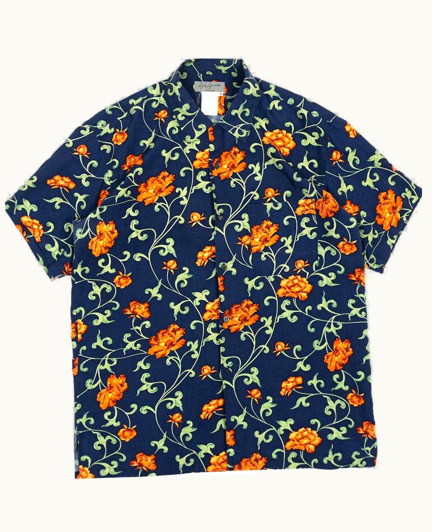 Yohji Yamamoto Yohji Yamamoto Floral Shirt S/S 2001