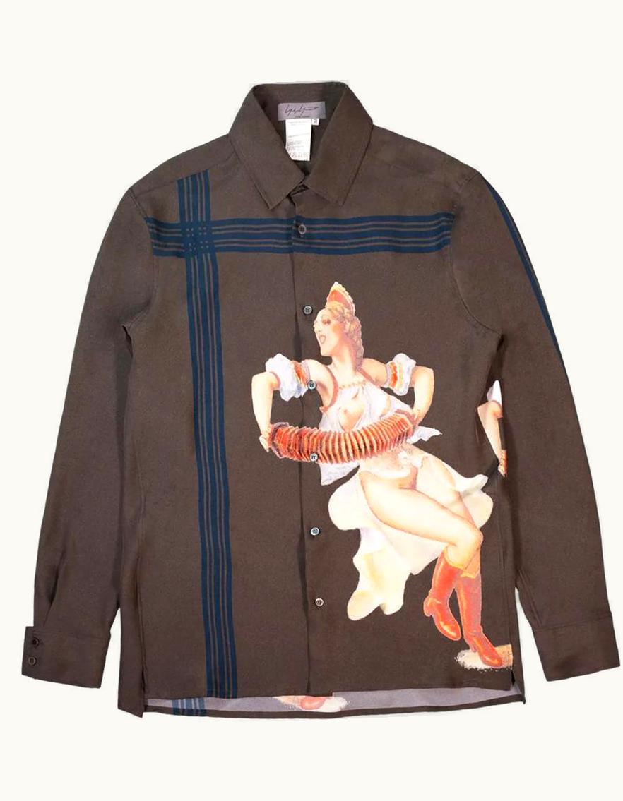 Yohji Yamamoto Yohji Yamamoto Accordion Pin-Up Shirt A/W 2002