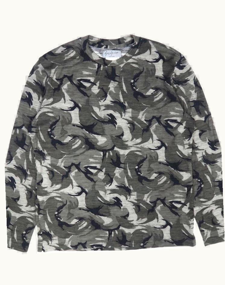 Yohji Yamamoto Yohji Yamamoto Abstract Print Jumper A/W 2002