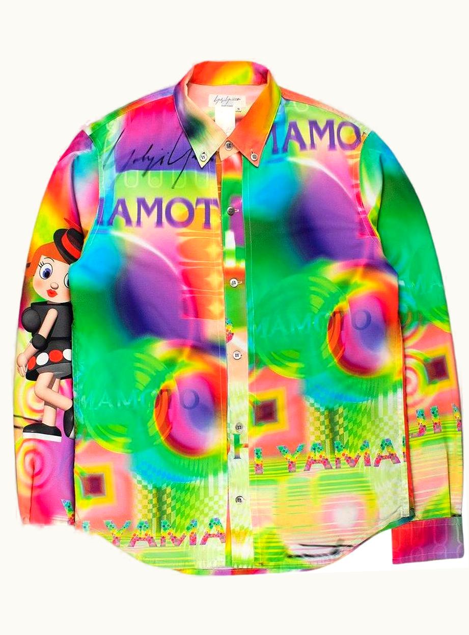 Yohji Yamamoto Yohji Yamamoto Saeko Tsuemura Lsd Shirt S/S 2002