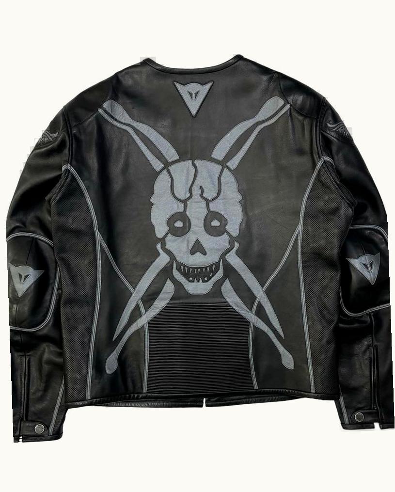 Yohji Yamamoto Yohji Yamamoto Daniene Skull Moto Racer Jacket A/W 2004