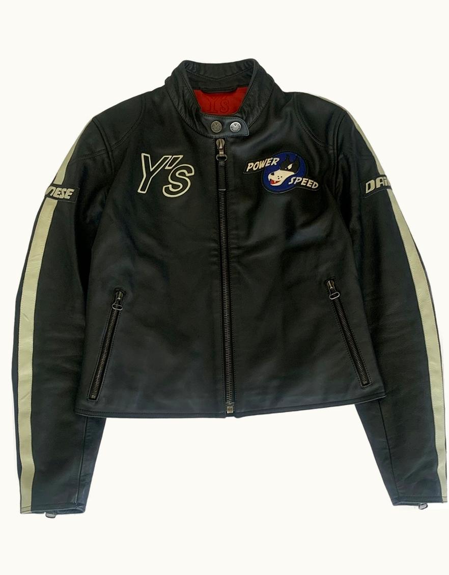 Yohji Yamamoto Yohji Yamamoto 'too Damn Close' Dainese Moto Jacket A/W 2004