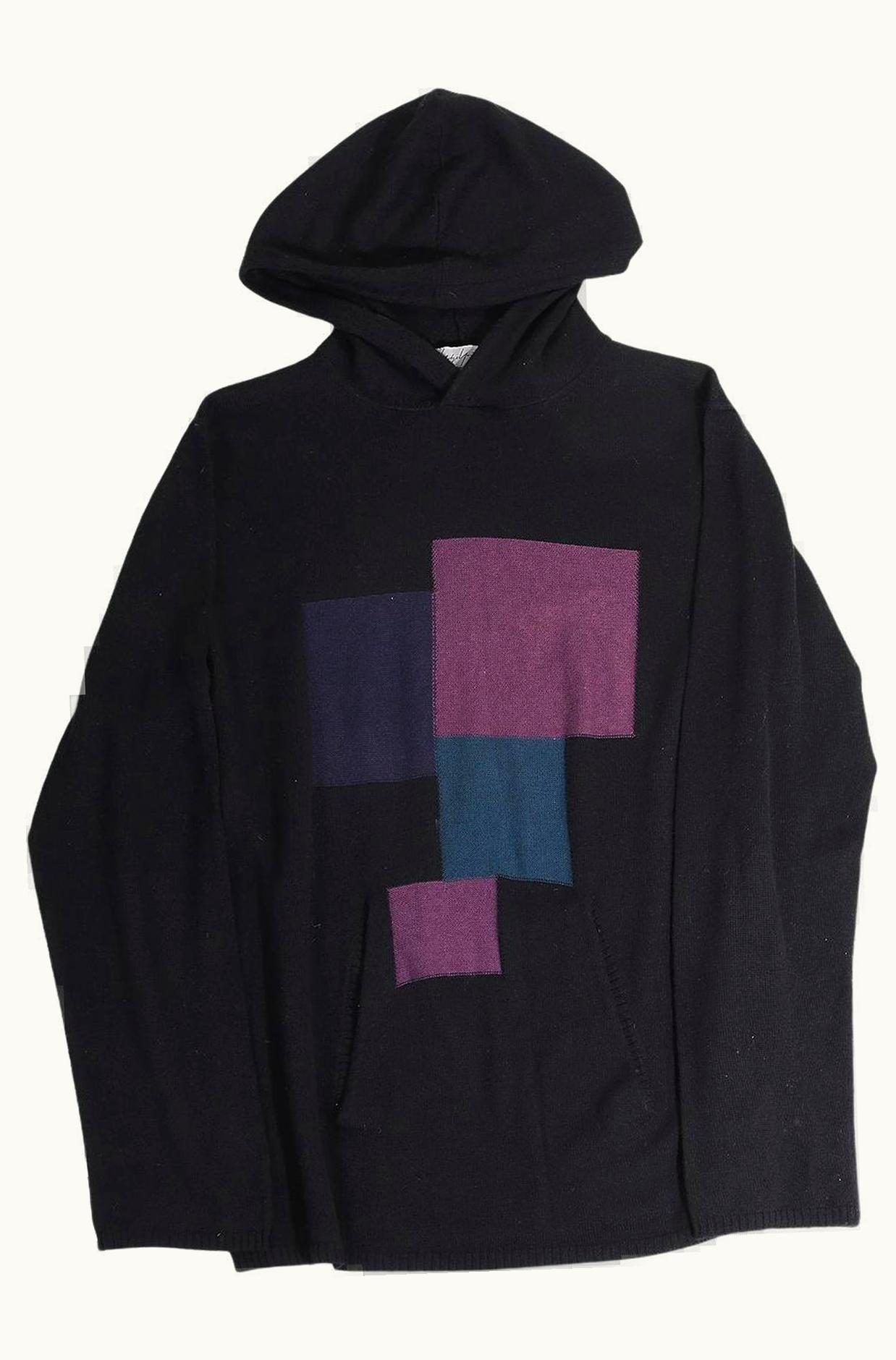 Yohji Yamamoto Yohji Yamamoto Square Knit Hoodie S/S 2011