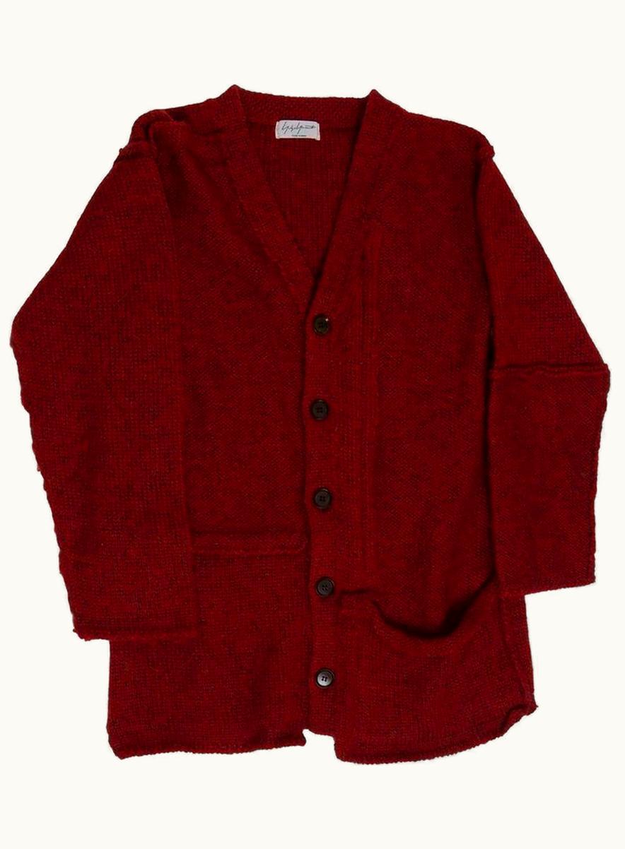 Yohji Yamamoto Yohji Yamamoto Mohair Patchwork Cardigan A/W 2012