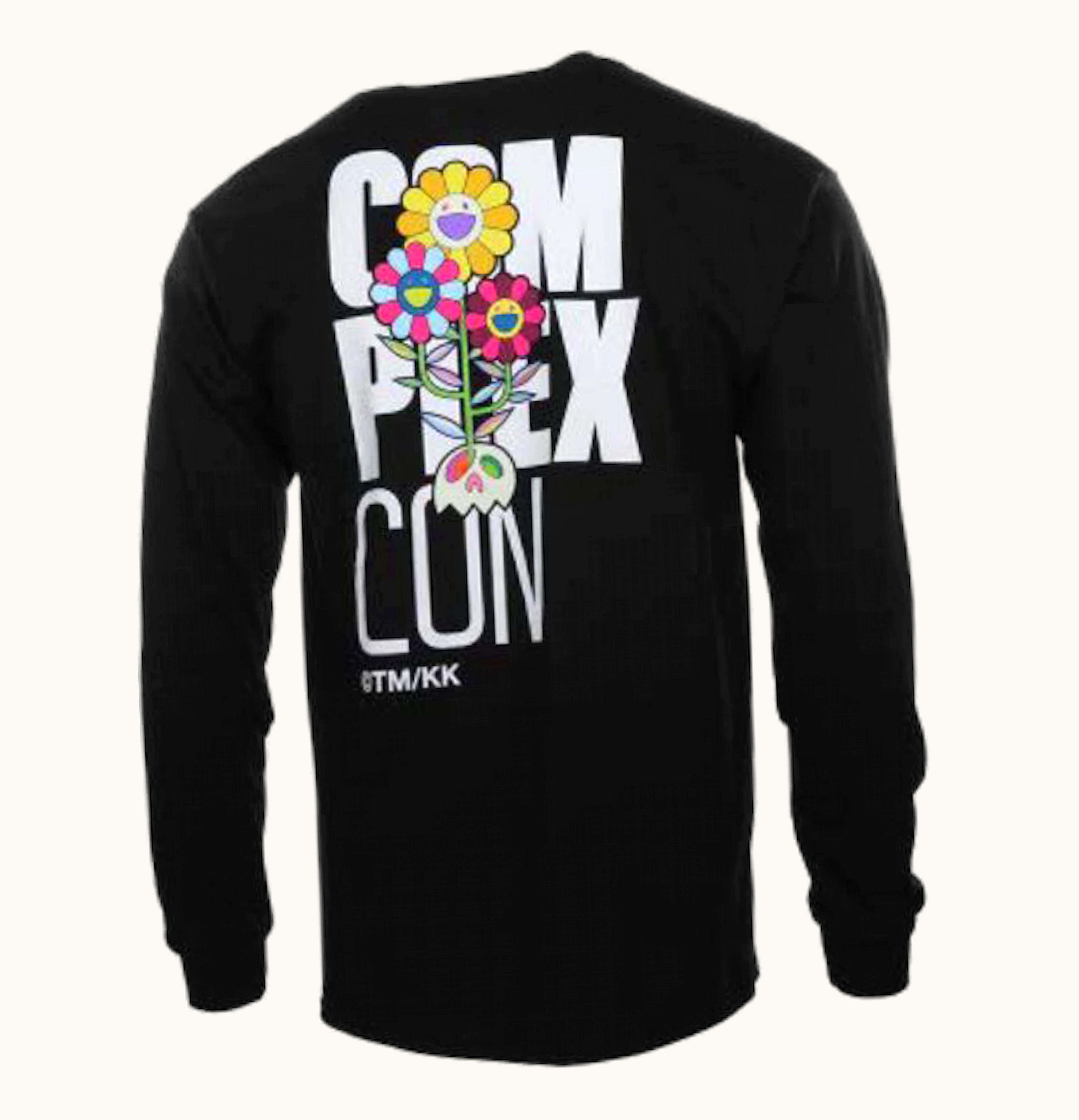 Takashi Murakami Takashi Murakami ComplexCon 19 Flower L S Tee Black