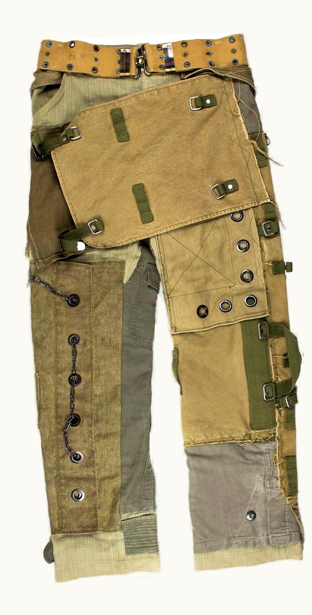 Dolce & Gabbana Dolce & Gabbana Reconstructed Flight Pants A/W 2003