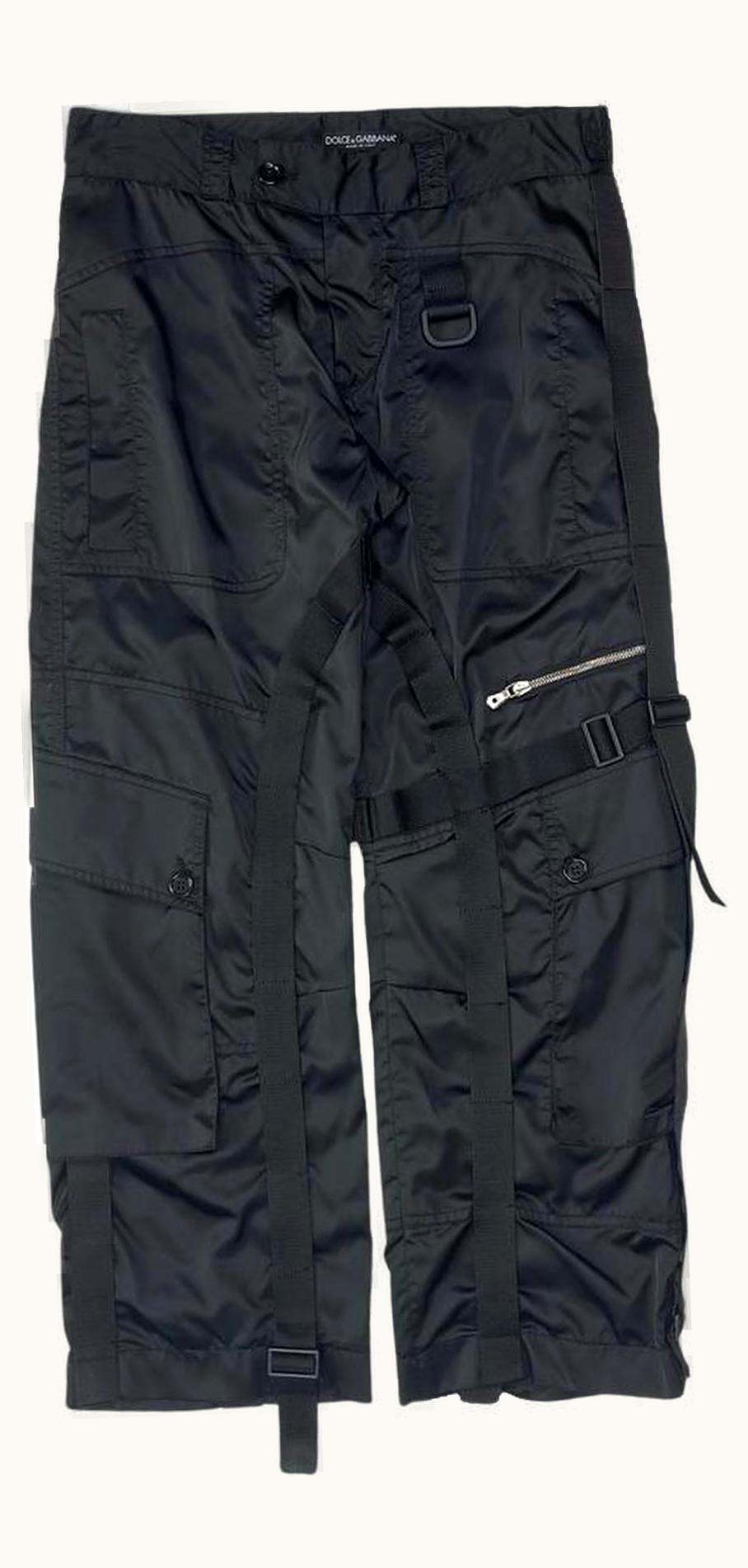 Dolce & Gabbana Dolce & Gabbana Nylon Bondage Cargos A/W 2003
