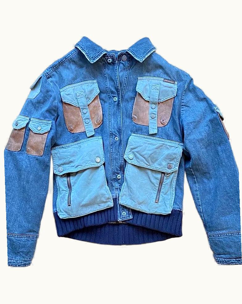 Dolce & Gabbana Dolce & Gabbana Bondage Denim Jacket A/W 2003