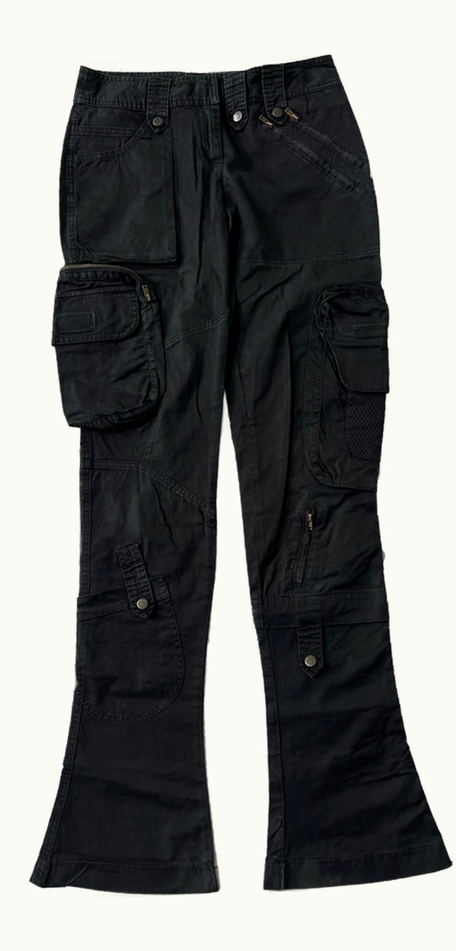 Dolce & Gabbana Dolce & Gabbana 3d Pocket Flared Cargo Pants A/W 2003