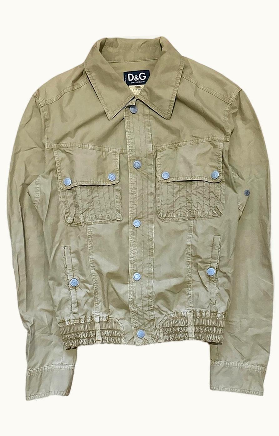 Dolce & Gabbana Dolce & Gabbana Military Cargo Jacket A/W 2003