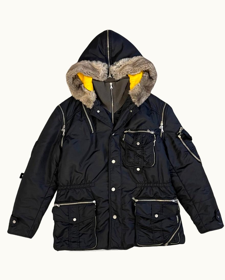 Dolce & Gabbana Dolce & Gabbana Tornado Zip Military Jacket A/W 2003