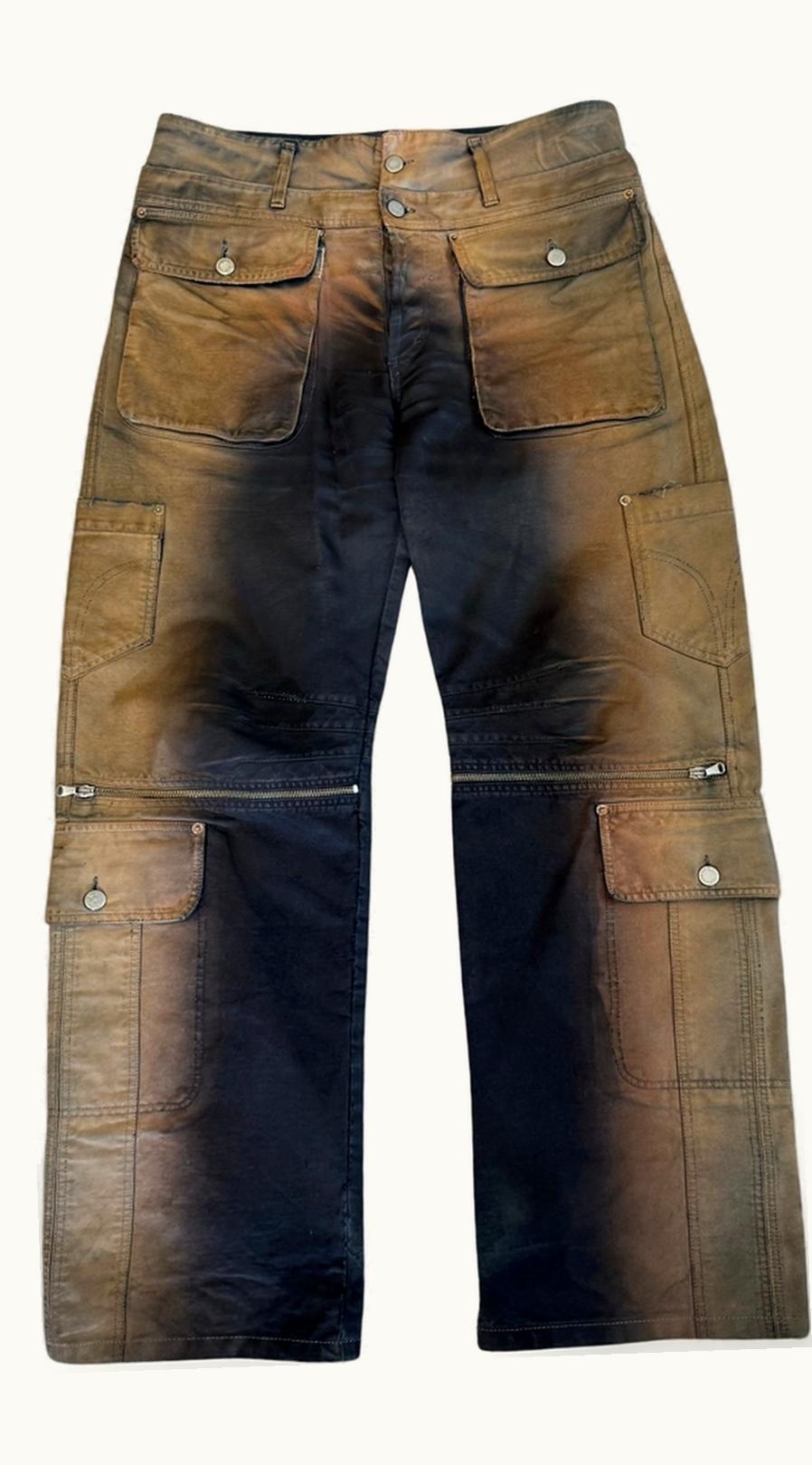 Dolce & Gabbana Dolce & Gabbana Utility Gradient Cargo Pants A/W 2003