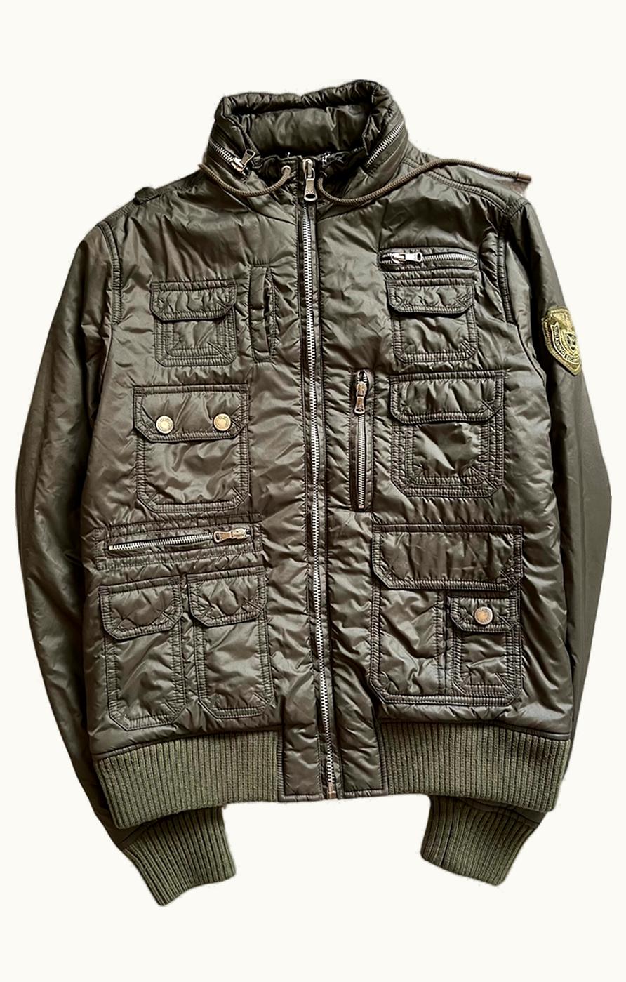 Dolce & Gabbana Dolce & Gabbana Multi-Pocket Bomber Jacket A/W 2003
