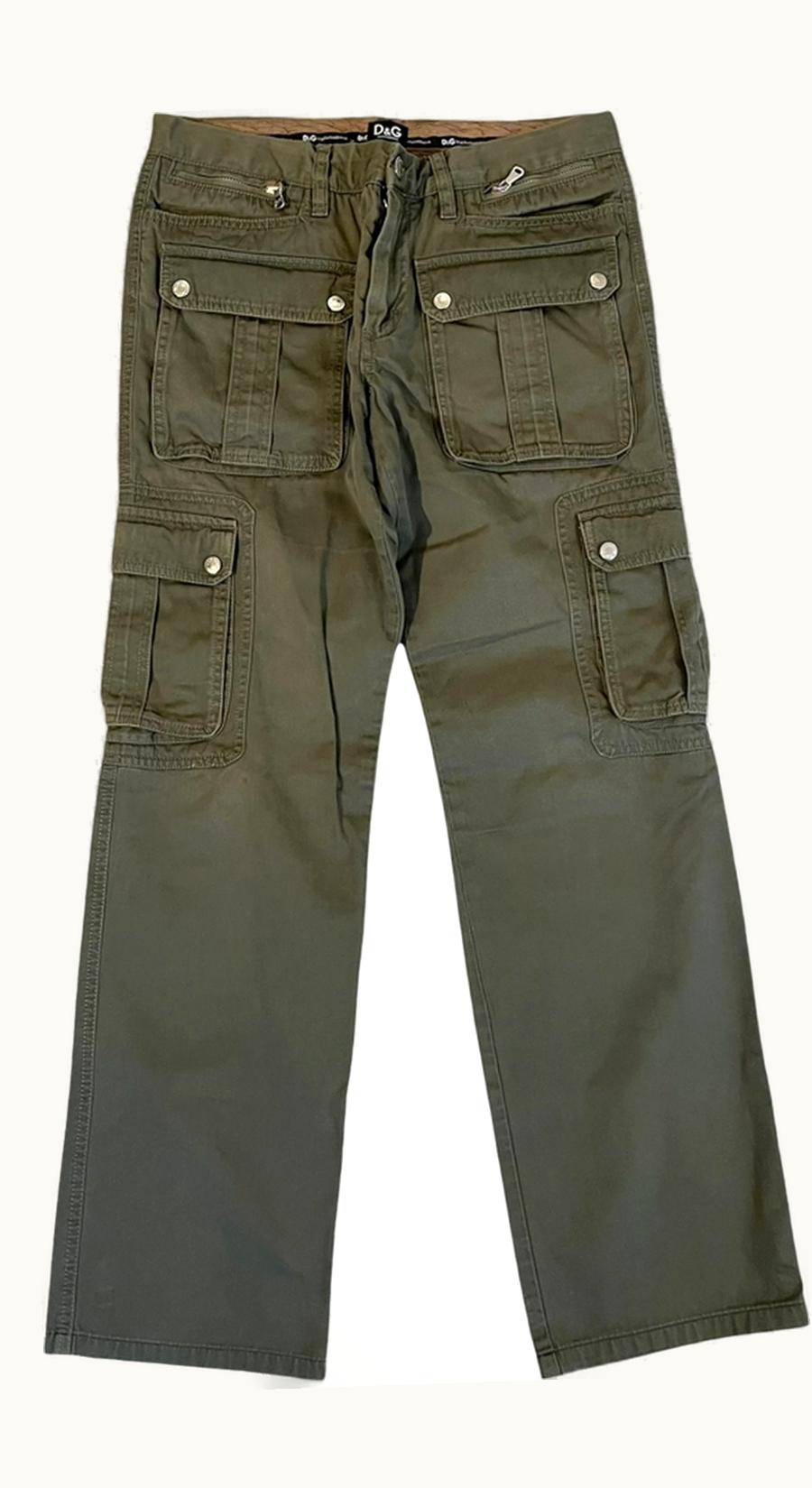 Dolce & Gabbana Dolce & Gabbana Combat Cargo Pants S/S 2003