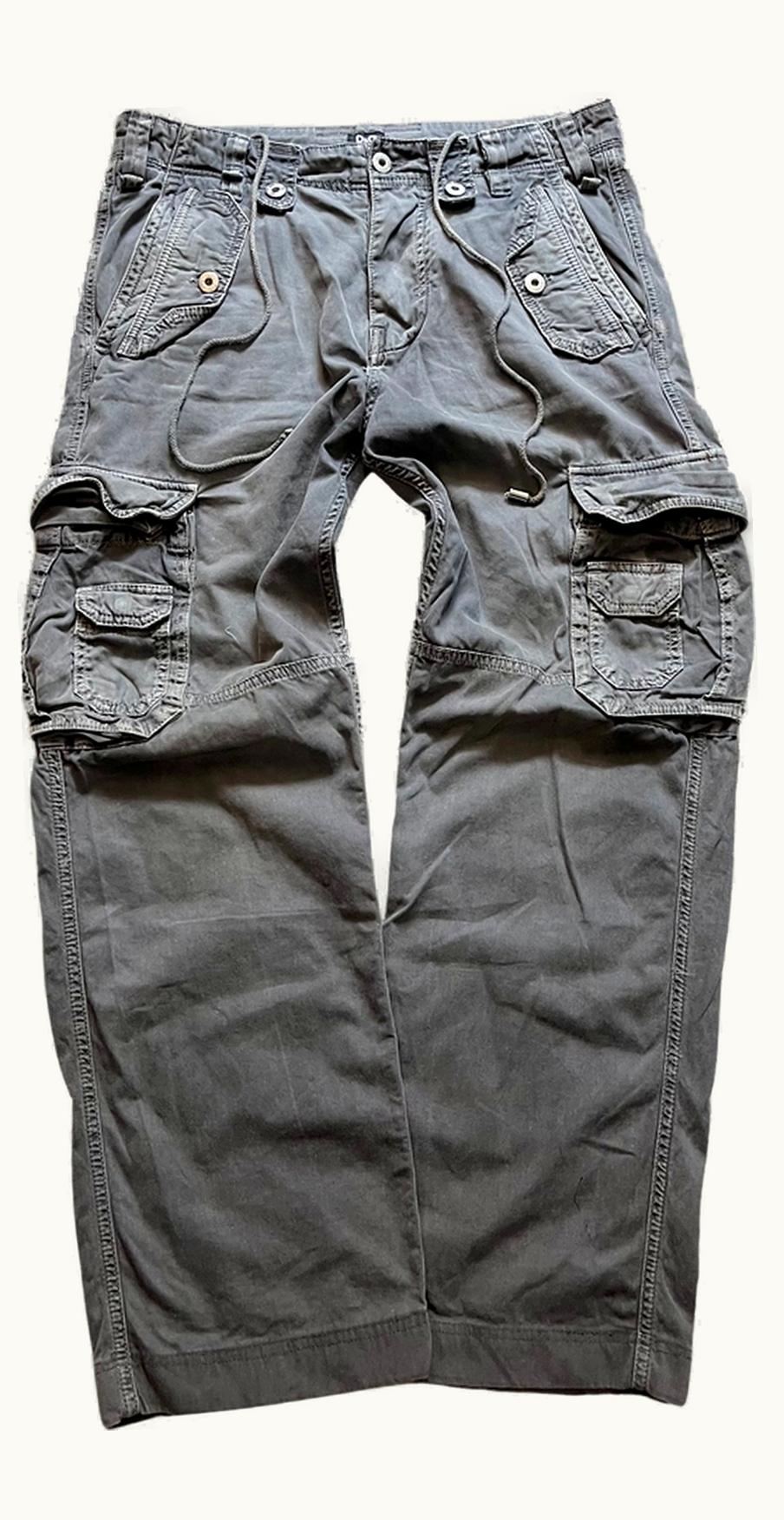 Dolce & Gabbana Dolce & Gabbana Drawstring Cargo Pants A/W 2004