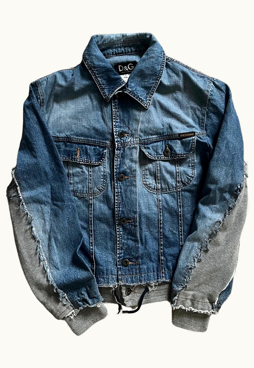 Dolce & Gabbana Dolce & Gabbana Hybrid Denim Jacket A/W 2005