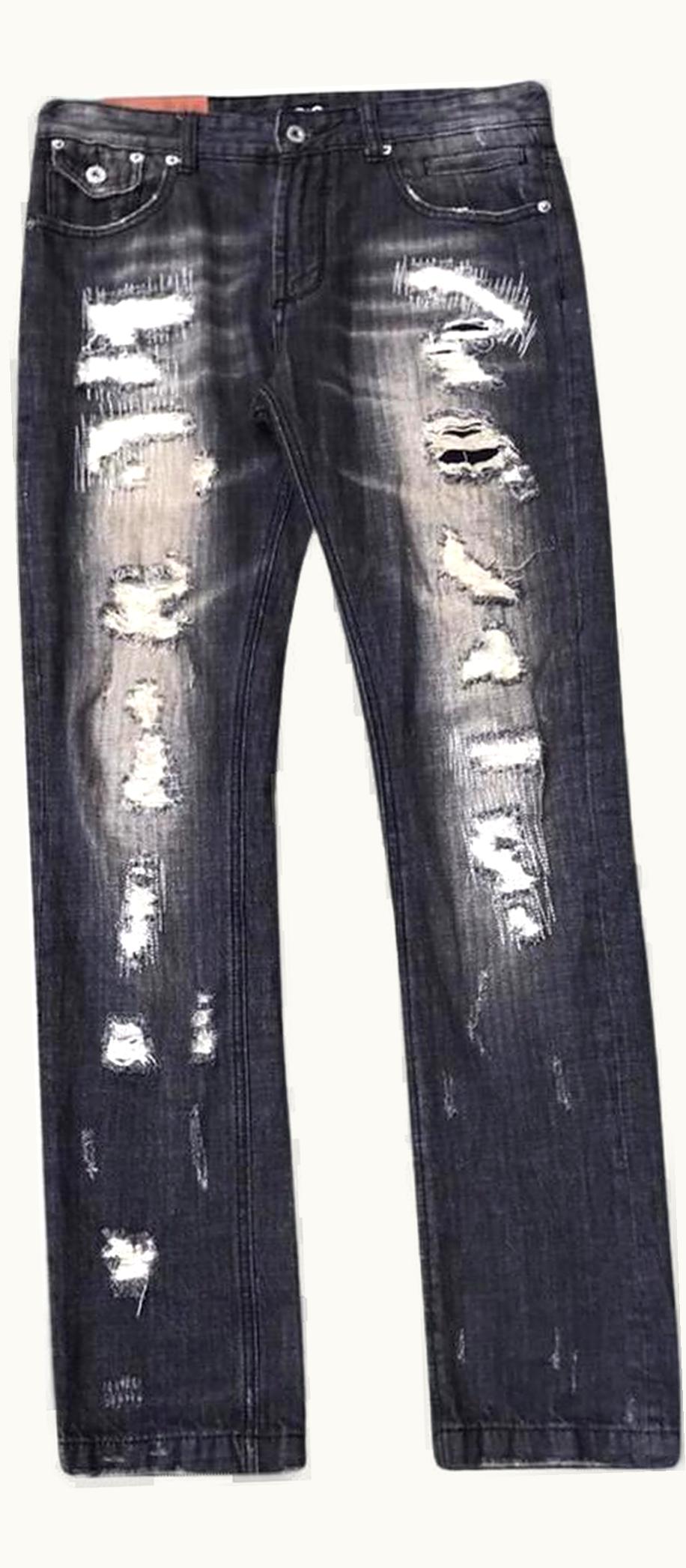 Dolce & Gabbana Dolce & Gabbana Crash Distressed Denim A/W 2006