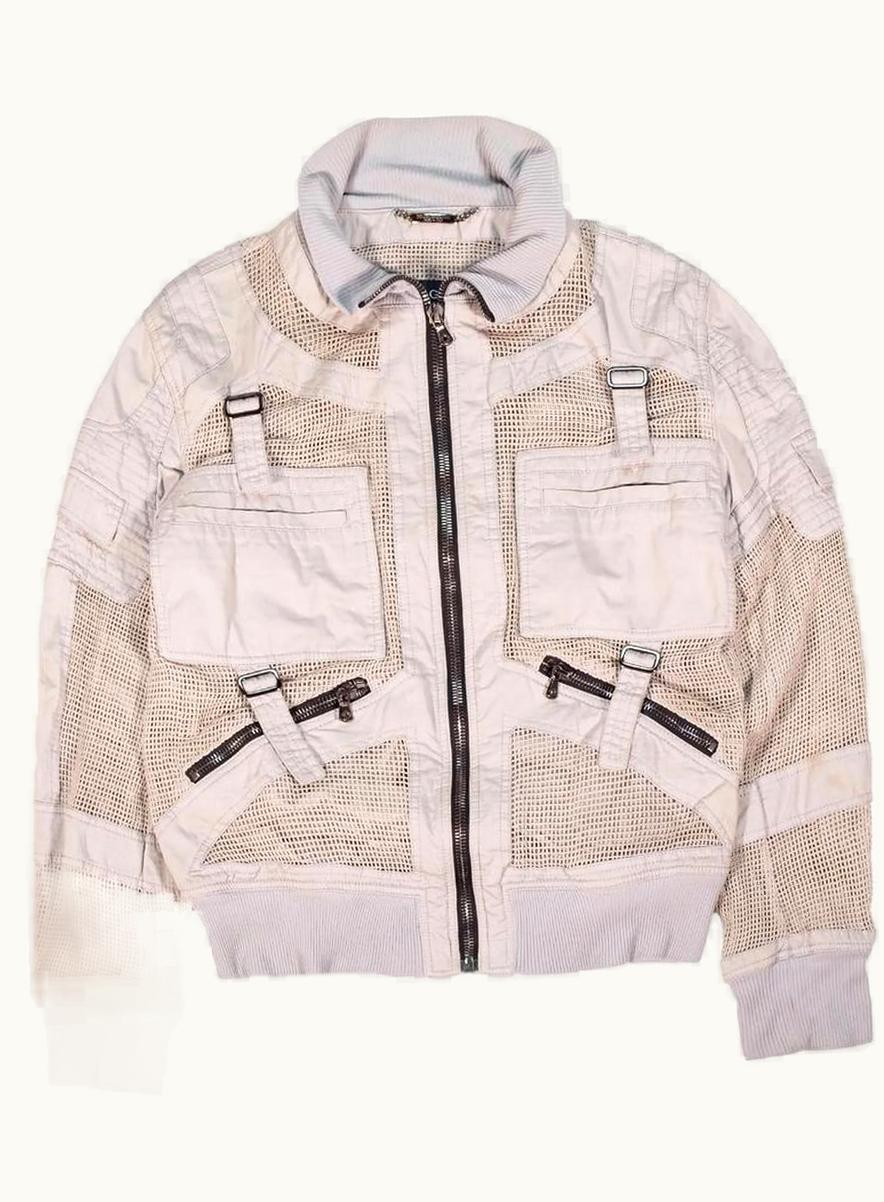 Dolce & Gabbana Dolce & Gabbana Mesh Bomber Jacket A/W 2007