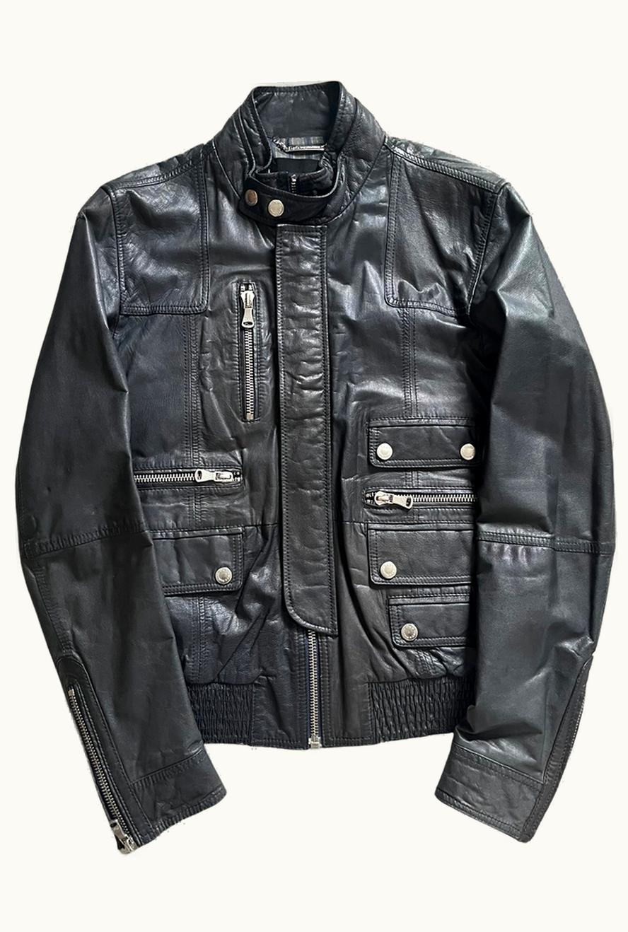 Dolce & Gabbana Utility Leather Jacket A/W 2008