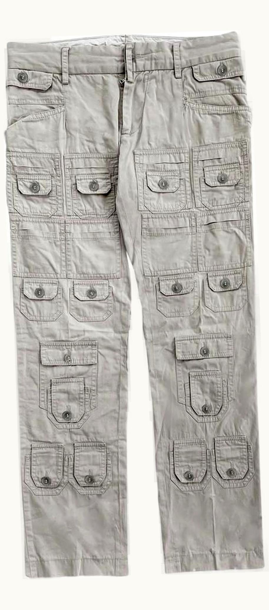 Dolce & Gabbana Miniature Multi-Pocket Cargo Pants S/S 2008