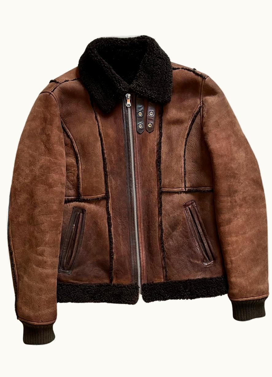 Dolce & Gabbana Dolce & Gabbana Lamb Leather Aviator Jacket A/W 2009